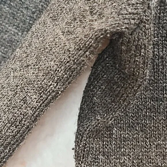 Carolyn Taylor Sweater Women Small Gray Full Zip Casual Work Everyday Basic - Picture 10 of 12